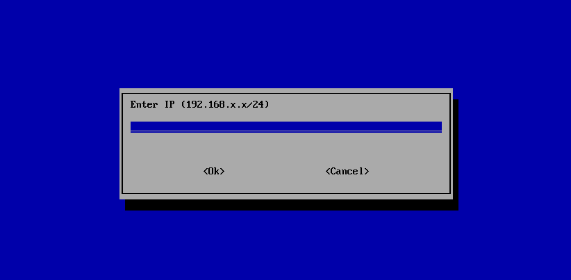 Static IP address