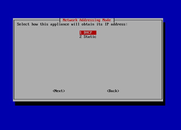 DHCP versus Static network configuration